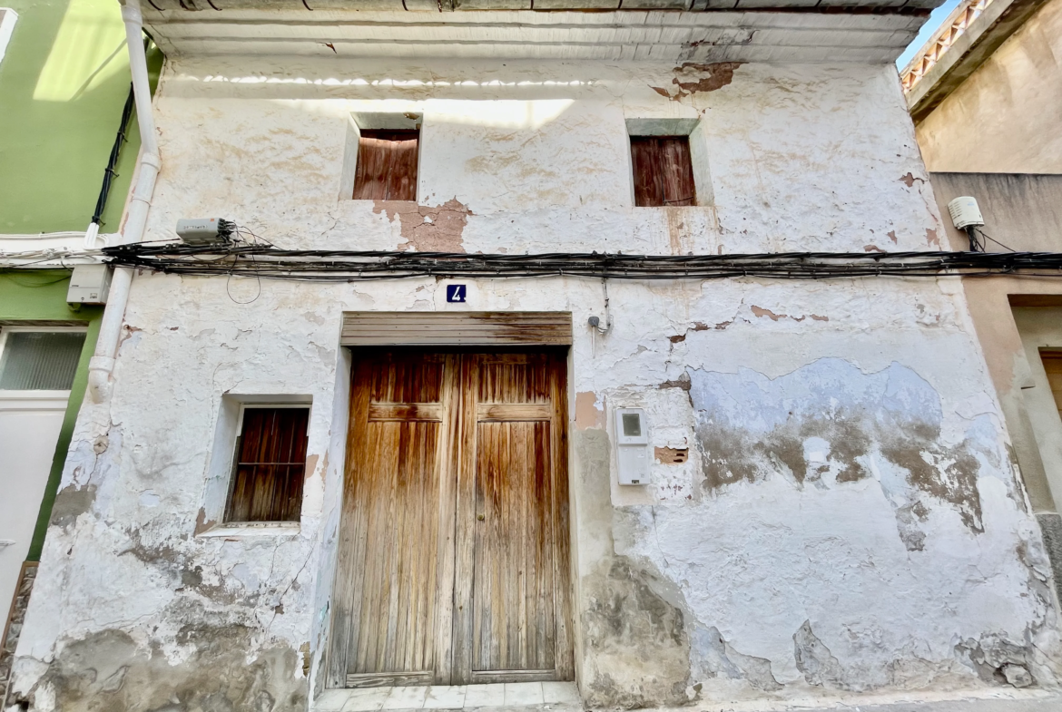 Casa para reformar fachada