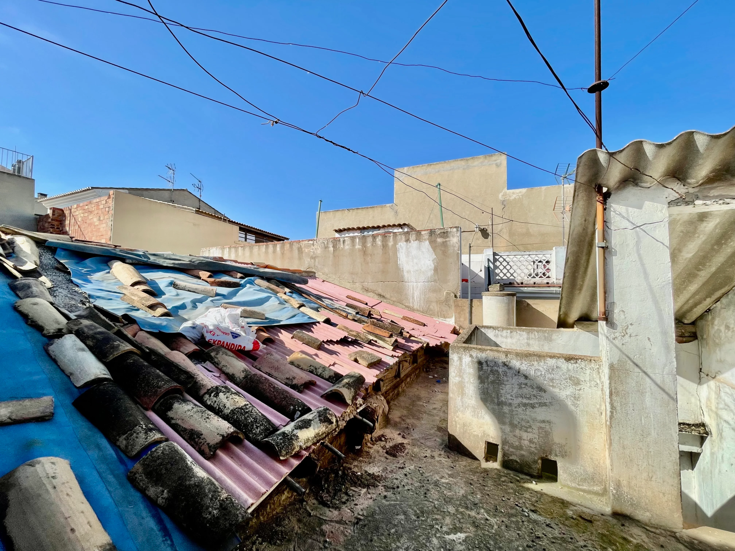 Casa para reformar terraza