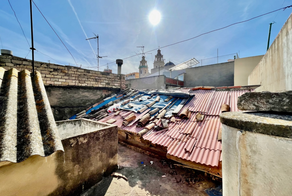 Casa para reformar patio