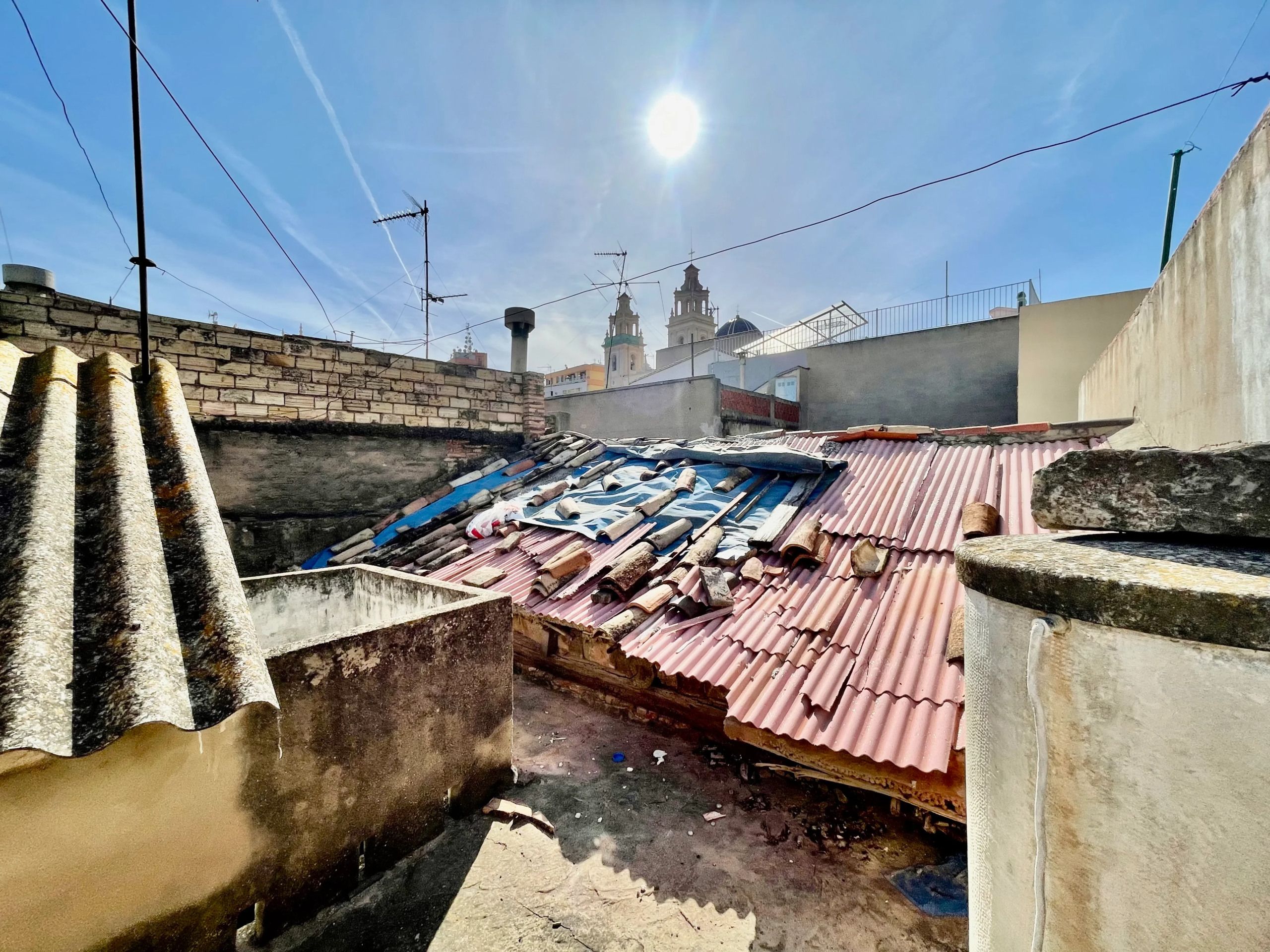 Casa para reformar patio