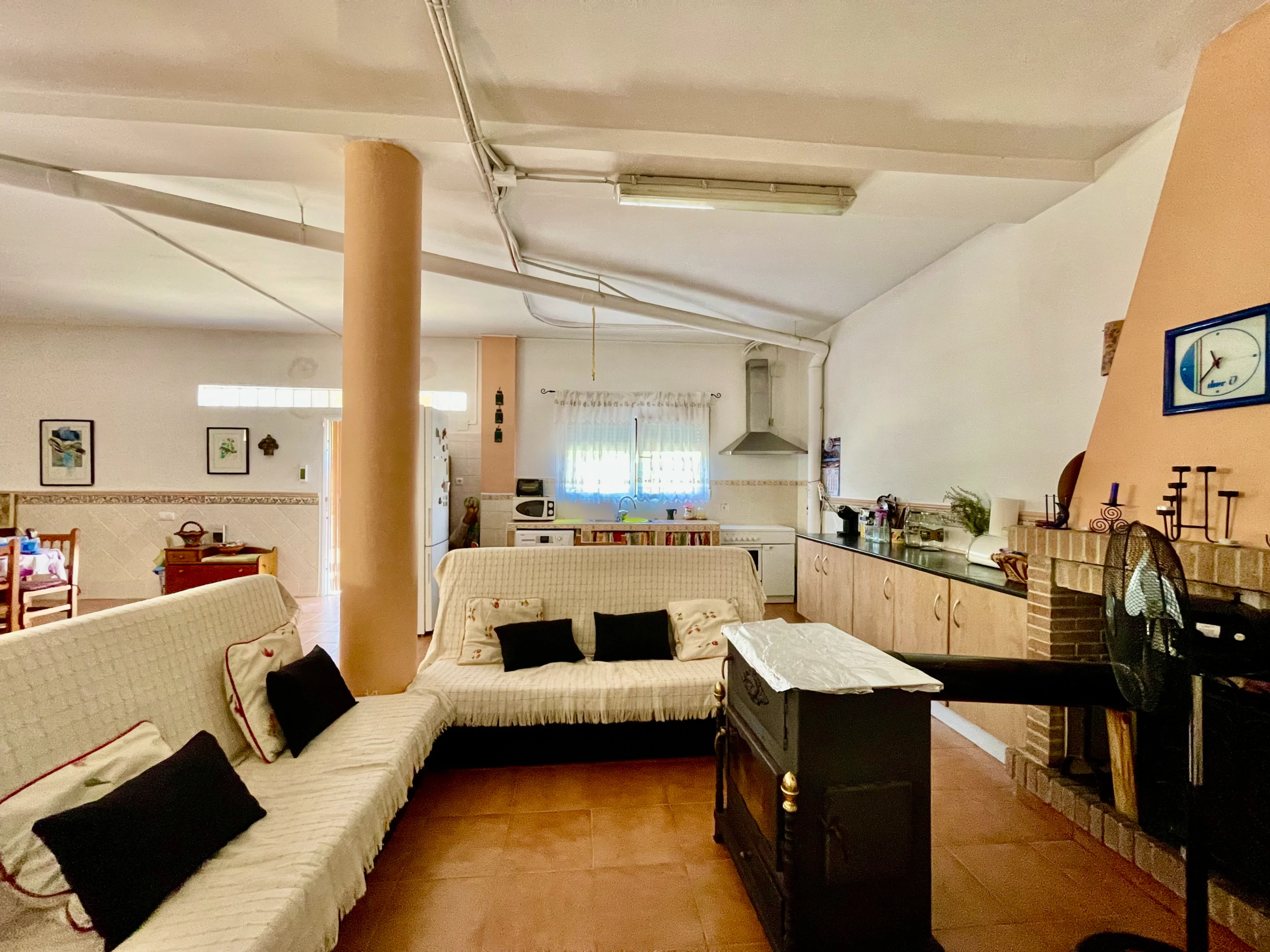 Sala de estar del chalet