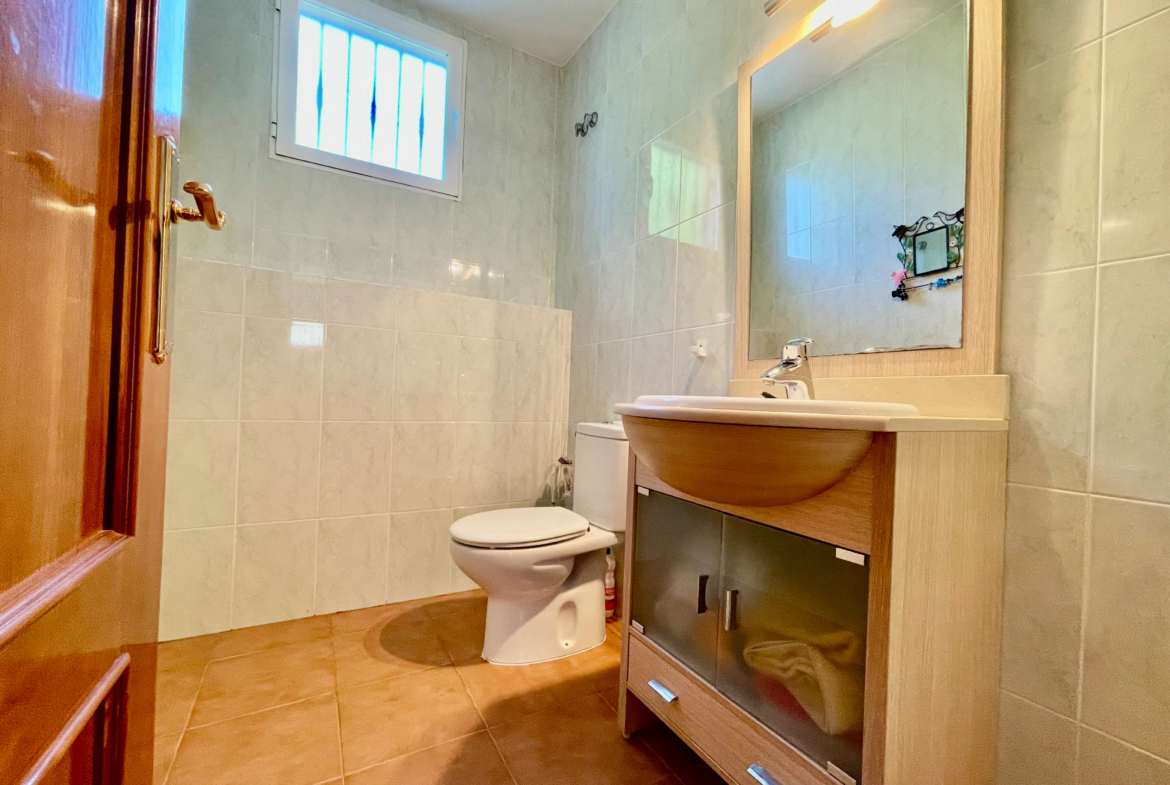 Tercer baño del chalet