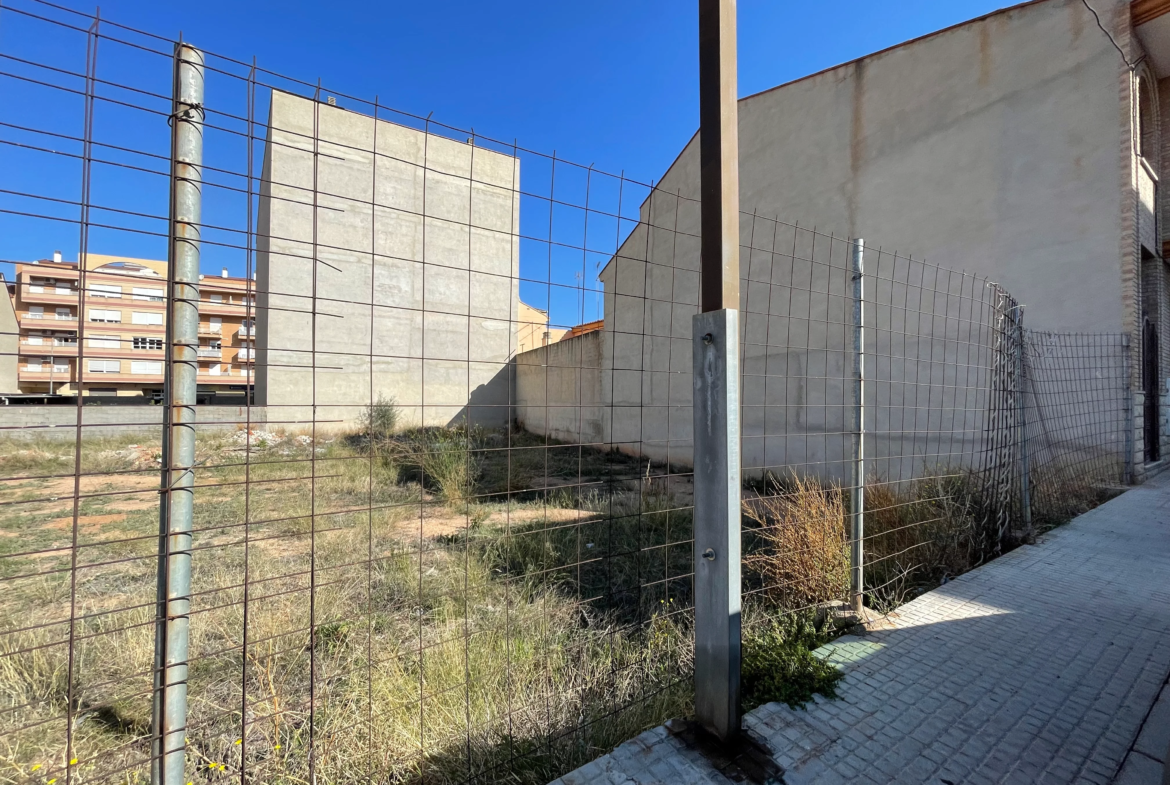 Terreno visto desde el extremo izquierdo
