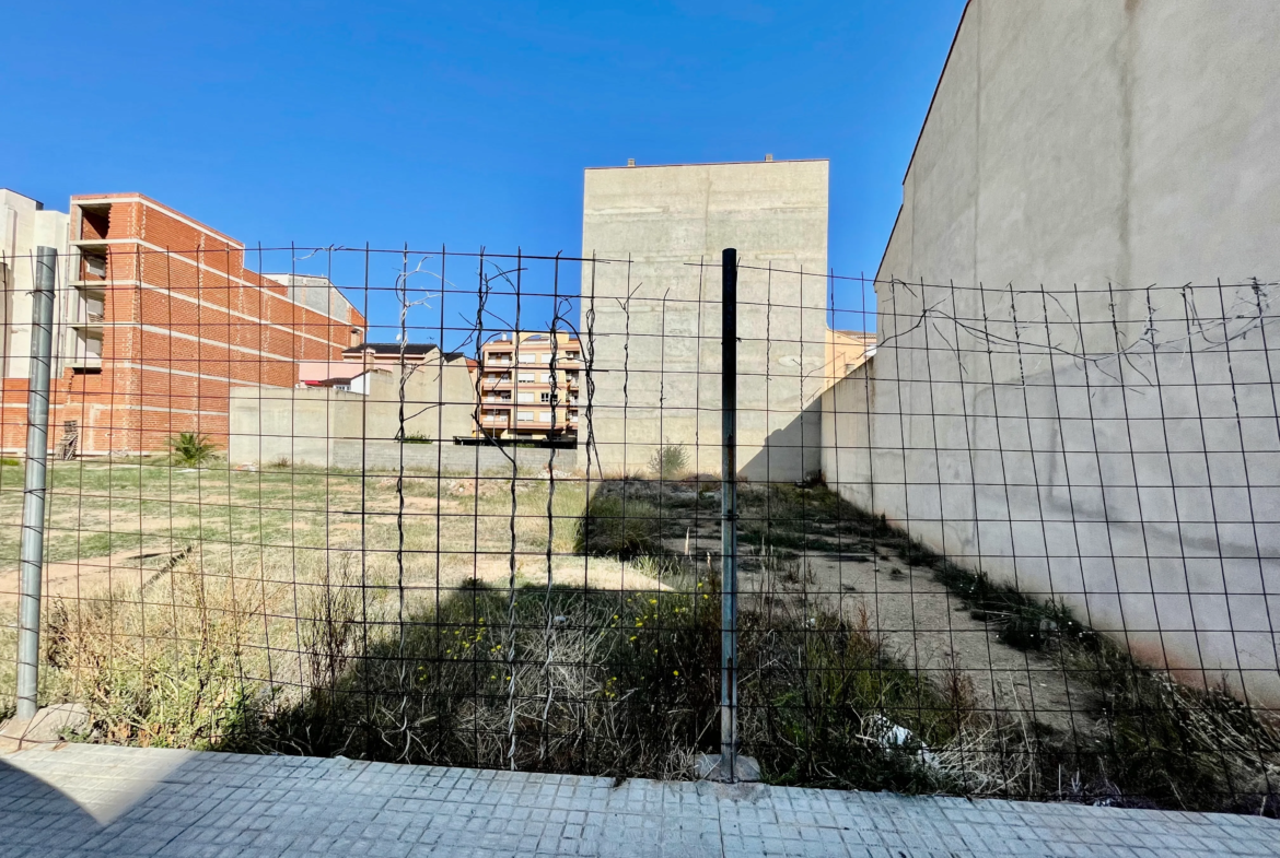 Terreno visto desde enmedio